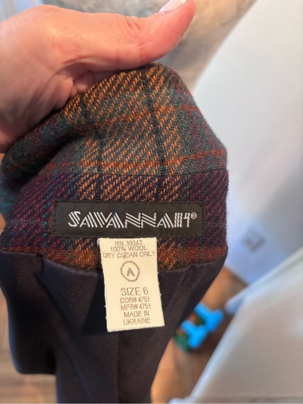 Savannah 100% wool light blazer - Picture 5 of 8